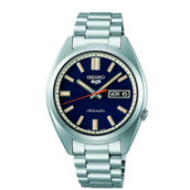 Seiko 5 Sports Automatic ur stål lænke blå skive 37mm 10bar