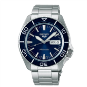 Seiko 5 Sports Automatic ur stål blå skive 42mm 10bar