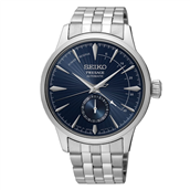 Seiko Presage Zen Gaarden Automatic herreur stållænke blå urskive bar 40mm