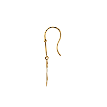 STINE A ørering Hook With Golden Refection Moon forgyldt sølv (1 stk.) - LEFT