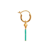 *STINE A ørering Huggie With Disco Ball And Pin Mint Green forgyldt sølv (1 stk.)