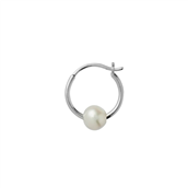 STINE A Big Pearl Berrie Hoop ørering sølv (1 stk)