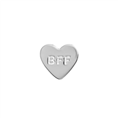 STINE A BFF ørering sølv (1 stk.)