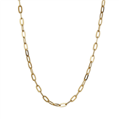 STINE A halskæde Chunky Pendant forgyldt sølv (49-54 cm)