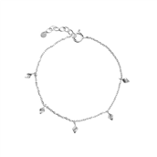 STINE A armbånd Tout Petit Ile De L'Amour sølv (15,5-17,5 cm)