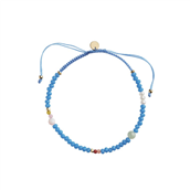 STINE A armbånd Color Crush Santorini Mix sølv forgyldt (16-22 cm)