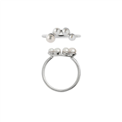 STINE A Pearl Berrie ring sølv m. fvp (str. 48-60)