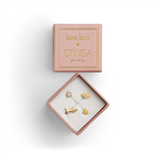 STINE A Love Box 23 forgyldte sølv øreringe (1 stk. af hver)