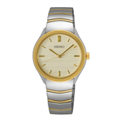 Seiko Classique dameur stål gulddoublé 30mm 5 bar