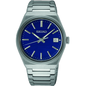 Seiko Classic herreur stål blå skive safirglas 39mm 10ATM