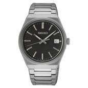 Seiko Classic herreur stål grå skive safirglas 39mm 10ATM