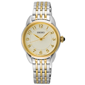 Seiko Classic dameur stål gulddoublé 29mm 5bar