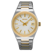 Seiko Classic dameur stål gulddoublé 34mm 10bar