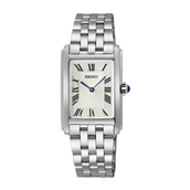 Seiko Classic dameur stål kvadratisk 22mm 5bar
