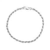 WiOGA Secilie armbånd sølv (17-18,5 cm)