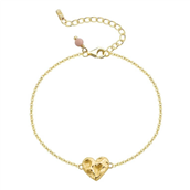 WiOGA Elizabeth armbånd forgyldt sølv (15,5-19 cm)